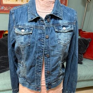 Aeropostale kids Denim Blue Jean Jacket XL
